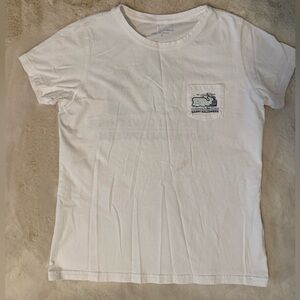 White Vineyard Vines Graphic T-Shirt